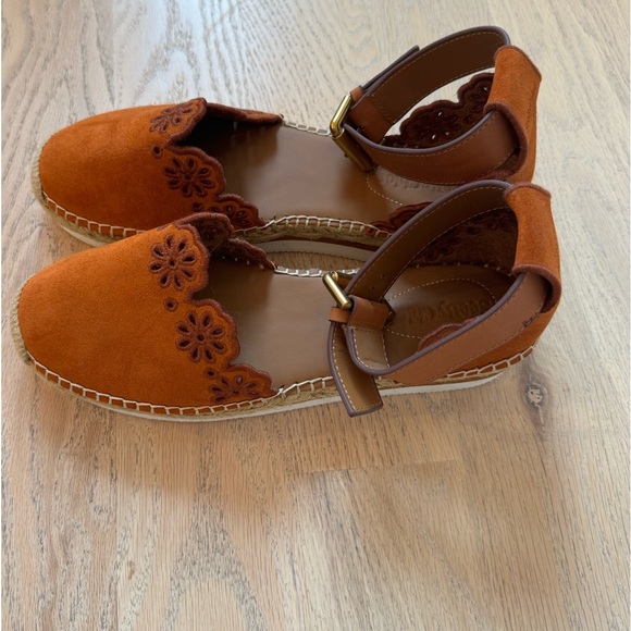 NEVER WORN See by Chloé Suede Espadrilles - Picture 3 of 10